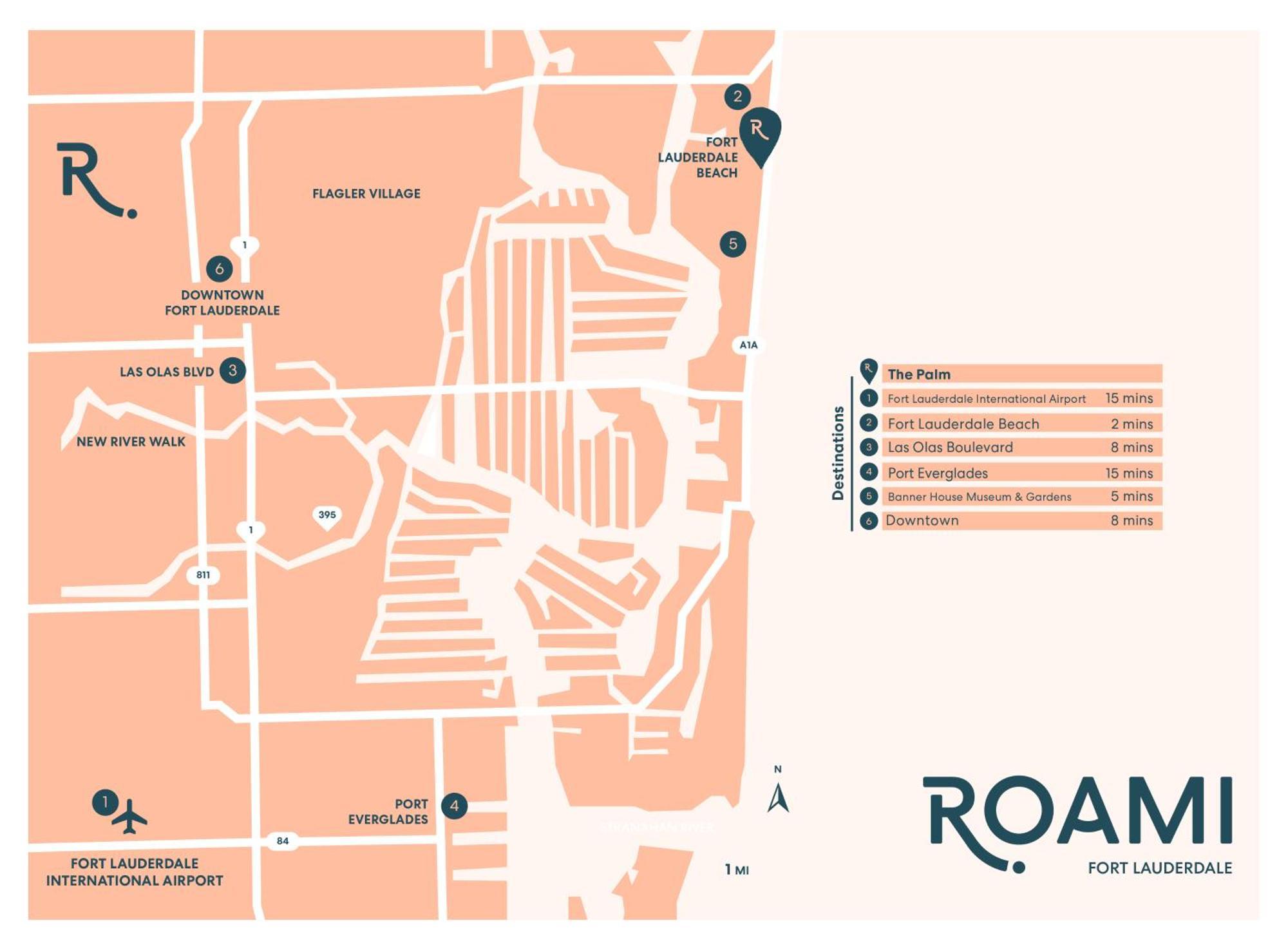 Roami At The Palm Apartman Fort Lauderdale Kültér fotó